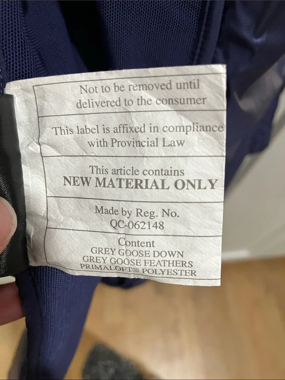 Lululemon Women's Navy Blue Down for It All Vest Down Feather Puffer